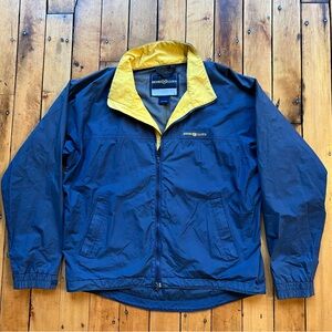 Henri Lloyd Men’s Large Sailing Jacket Navy Mesh Lined Windbreaker Nautical